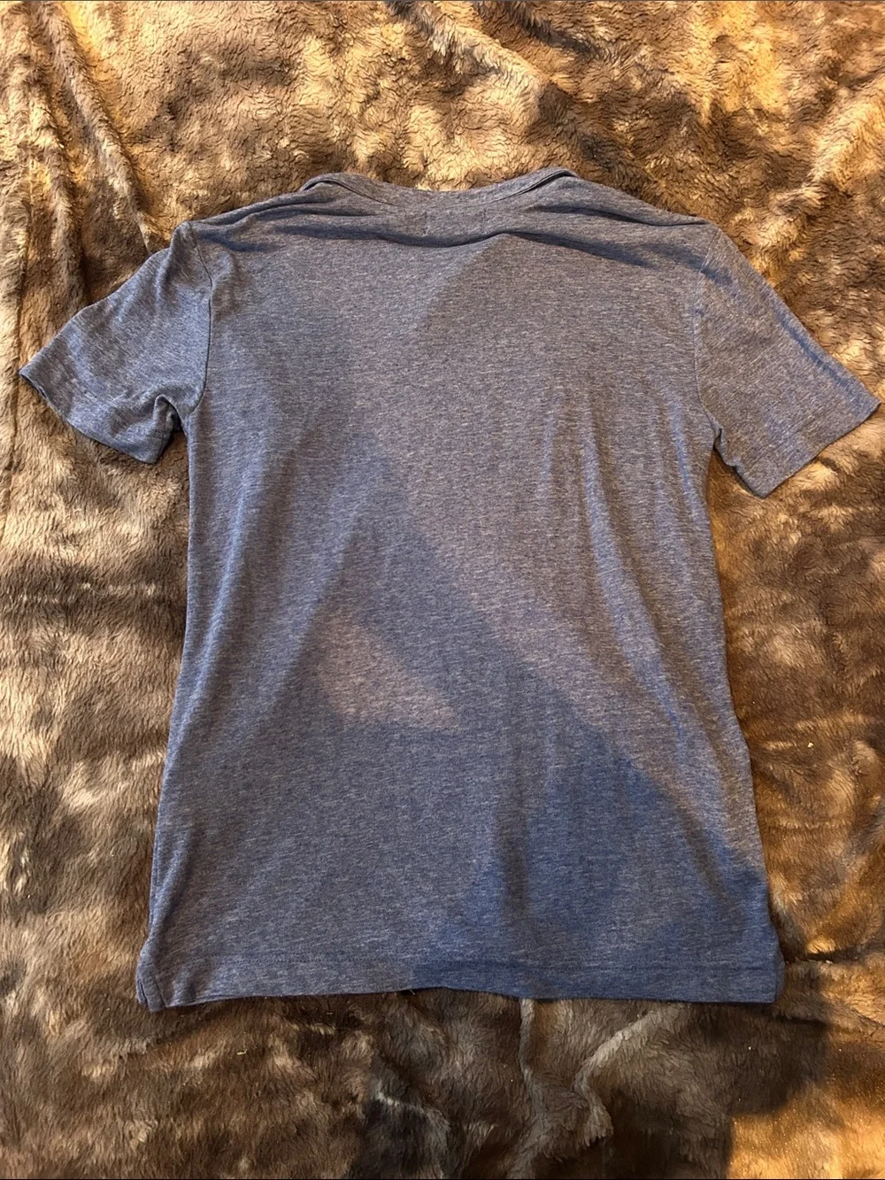 Banana Republic Casual Blue Heather Polo Shirt - S